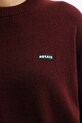 Rotate sweter wełniany 1147522734 bordowy