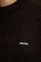 Rotate sweter z dodatkiem wełny 1146392910 brązowy