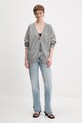 Abercrombie & Fitch kardigan KI150.5442.112 szary AW25