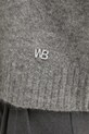 WRSTBHVR sweter z dodatkiem wełny Enci szary U7025GT.2977