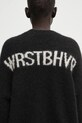 WRSTBHVR sweter z dodatkiem wełny Enci U7025GT.2977 czarny