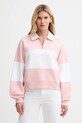 Levi's bluza bawełniana wzorzyste różowy 003QM