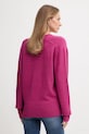 Odzież United Colors of Benetton sweter 11CZD10FD fioletowy