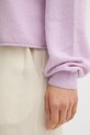 United Colors of Benetton sweter 11CZD204F fioletowy