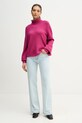 United Colors of Benetton sweter 11CZD204F różowy AW25