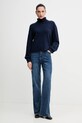 United Colors of Benetton sweter 11CZD204F granatowy AW25
