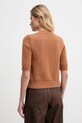 Odzież United Colors of Benetton sweter z dodatkiem wełny 1KRBD2047 brązowy