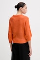 Îmbrăcăminte United Colors of Benetton pulover din amestec de mohair 1VAAD10F4 portocaliu