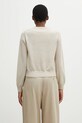 Abbigliamento Maison Kitsuné cardigan in lana Baby Fox Merino Regular PW00502KT1181 beige