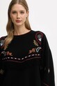 Never Fully Dressed sweter czarny NFDKN731