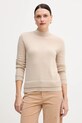 Sisley pulover din amestec de lână subtiri bej 122WL202B