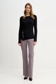 Sisley longsleeve 3JPXL108C czarny AW25