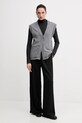 Prsluk s dodatkom vune Sisley 1M9AL603B siva AW25