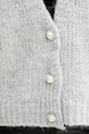 Haveone cardigan din amestec de lână JIT.P021 gri