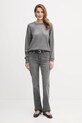 Dkny sweter SWEATERS P5MSAY50 szary AW25