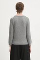 Odzież GANNI kardigan wełniany Cashmere Wool Mix K2512 szary