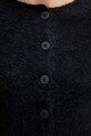 Sandro Ferrone kardigan z dodatkiem alpaki S9YBFNESPOLO czarny