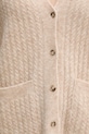 JOYINME kardigan z dodatkiem wełny Soft Whisper Kardigan.Soft.Whisper beżowy