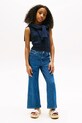 Девочка Хлопковый свитер Tommy Hilfiger KG0KG08723.9BYA тёмно-синий