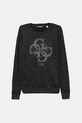 Guess sweter dziecięcy aplikacja czarny J5YR01.Z3FP0.9BYA
