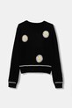 Guess sweter z domieszką wełny dziecięcy J5YR10.Z0110.9BYA czarny AW25