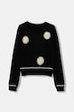 Dječji pulover s postotkom vune Guess J5YR10.Z0110.9BYA crna AW25