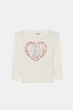 Guess sweter dziecięcy aplikacja beżowy K5YR08.Z2NQ2.9BYA