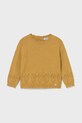 Детски пуловер Mayoral 2353.4E.Baby.9BYA жълт AW25