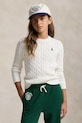 Polo Ralph Lauren gyerek pamut pulóver közepesen vastag fehér 313901316013