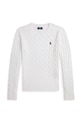 Polo Ralph Lauren gyerek pamut pulóver 313901316013 fehér AW25