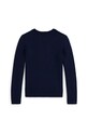 Παιδικό βαμβακερό πουλόβερ Polo Ralph Lauren 313978870001 σκούρο μπλε AW25