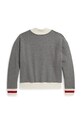 Παιδικό πουλόβερ Polo Ralph Lauren 313981062001 γκρί AW25