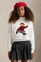 Παιδικό πουλόβερ Polo Ralph Lauren άλλο μπεζ 313981087001