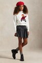 Παιδικό πουλόβερ Polo Ralph Lauren μπεζ 313981087001