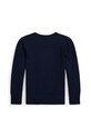 Παιδικό βαμβακερό πουλόβερ Polo Ralph Lauren 312978870001 σκούρο μπλε AW25