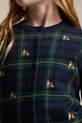 Παιδικό μάλλινο πουλόβερ Polo Ralph Lauren 313978877001 σκούρο μπλε