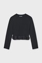Mayoral sweter dziecięcy 7030.8B.Junior.9BYA czarny AW25