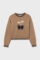 Mayoral sweter dziecięcy 7316.8J.Junior.9BYA brązowy AW25