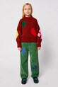 Bobo Choses sweter z domieszką wełny dziecięcy Bobo Joker 225AC112 bordowy