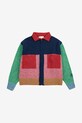 Bobo Choses kardigan wełniany dziecięcy 225AC117 multicolor AW25