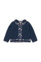 Кардиган для младенцев Konges Sløjd ROSIER CARDIGAN аппликация тёмно-синий KS103971.9BYA
