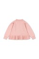 Детский хлопковый кардиган Konges Sløjd SOLEIL CARDIGAN GOTS KS103980.9BYA розовый AW25