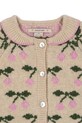 Κοριτσίστικα Παιδικό κάρδιγκαν Konges Sløjd BELOU KNIT COLLAR CARDIGAN KS103712.9BYA μπεζ