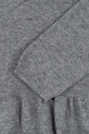 Konges Sløjd sweter z dodatkiem kaszmiru CATHY KNIT SWEATER szary KS103748.9BYA