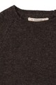 Dziewczynka Konges Sløjd sweter z dodatkiem kaszmiru CATHY KNIT SWEATER KS103748.9BYA brązowy