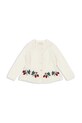 Παιδικό κάρδιγκαν Konges Sløjd MINIA FRILL CARDIGAN KS103913.9BYA λευκό AW25