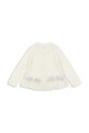 Κοριτσίστικα Παιδικό κάρδιγκαν Konges Sløjd MINIA FRILL CARDIGAN KS103913.9BYA λευκό