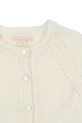 Παιδικό κάρδιγκαν Konges Sløjd MINIA FRILL CARDIGAN λευκό KS103913.9BYA