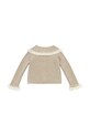Детский хлопковый кардиган Donsje Zoila Cardigan 4108200 бежевый AW25