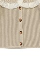 Детский хлопковый кардиган Donsje Zoila Cardigan бежевый 4108200